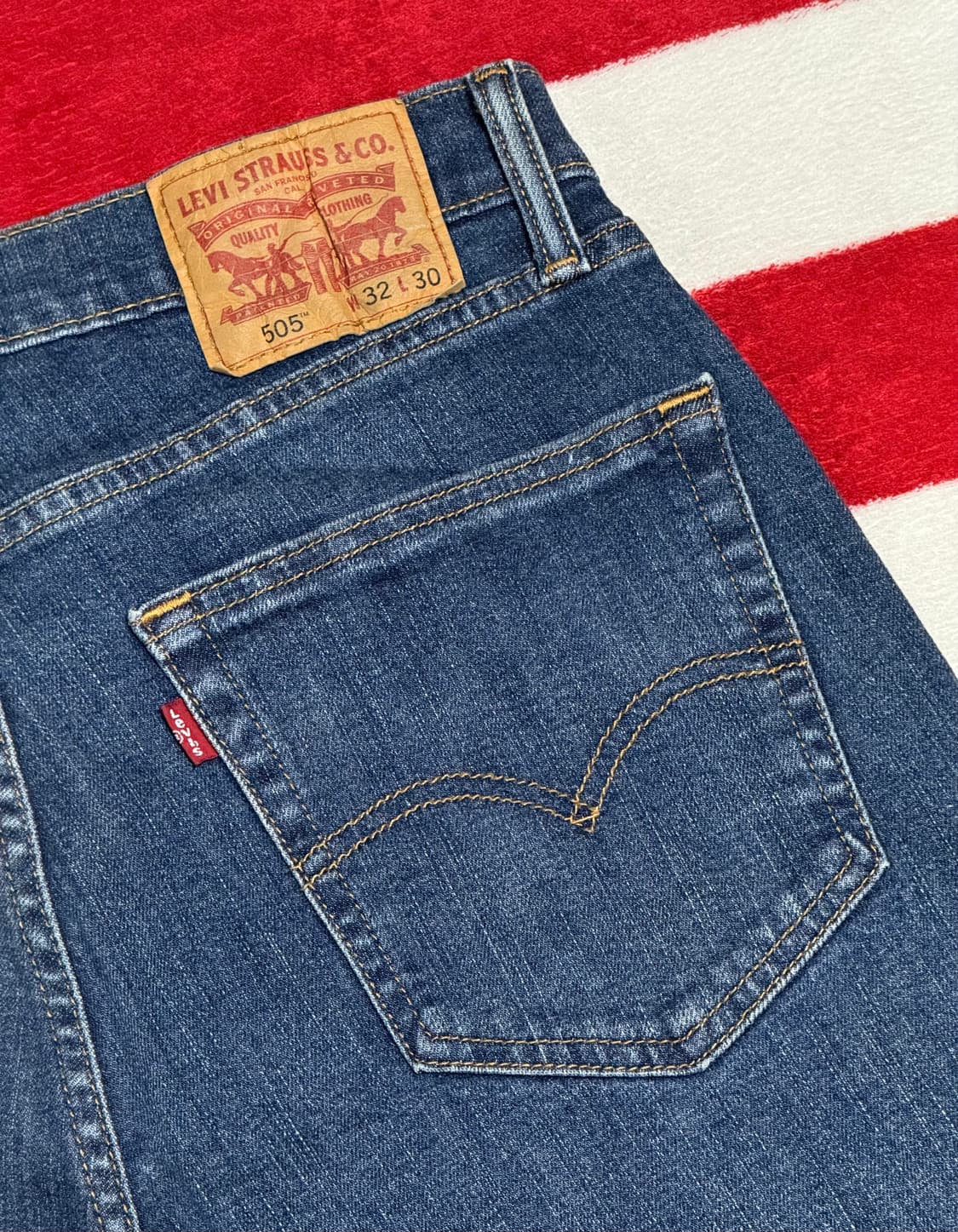 리바이스505빈티지 Levis진청데님 levis vintage denim 상품이미지7