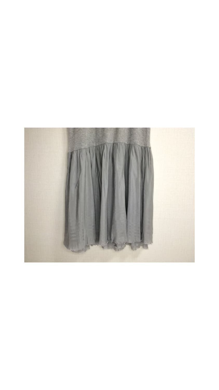 Sacai luck 사카이억 그레이 반팔 원피스 상품이미지3