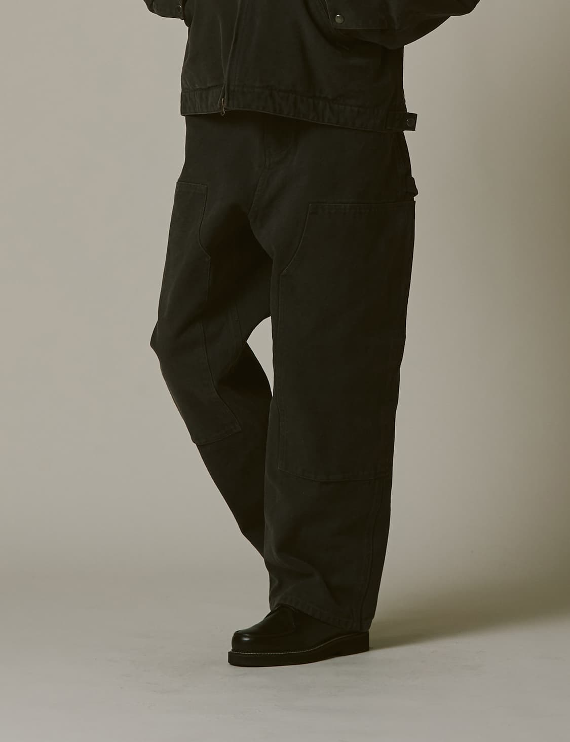 네이머클로딩 하드 페이드 더블니 워크웨어 팬츠 차콜 L 상품이미지1