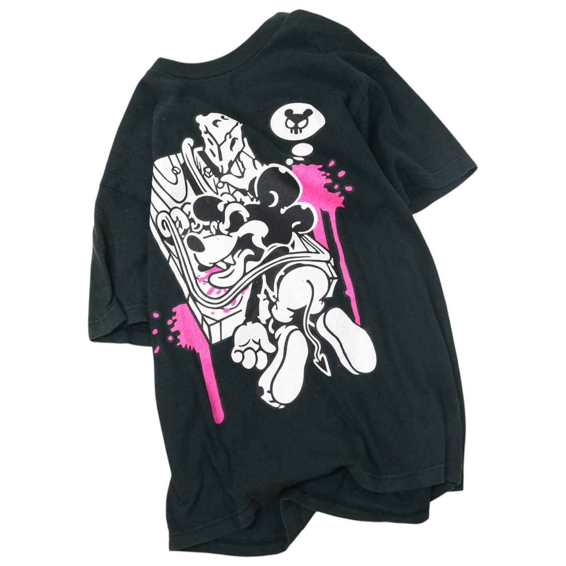 빈티지 그래픽 미키마우스 래빗 디테일 반팔 티셔츠 (M) 상품이미지1