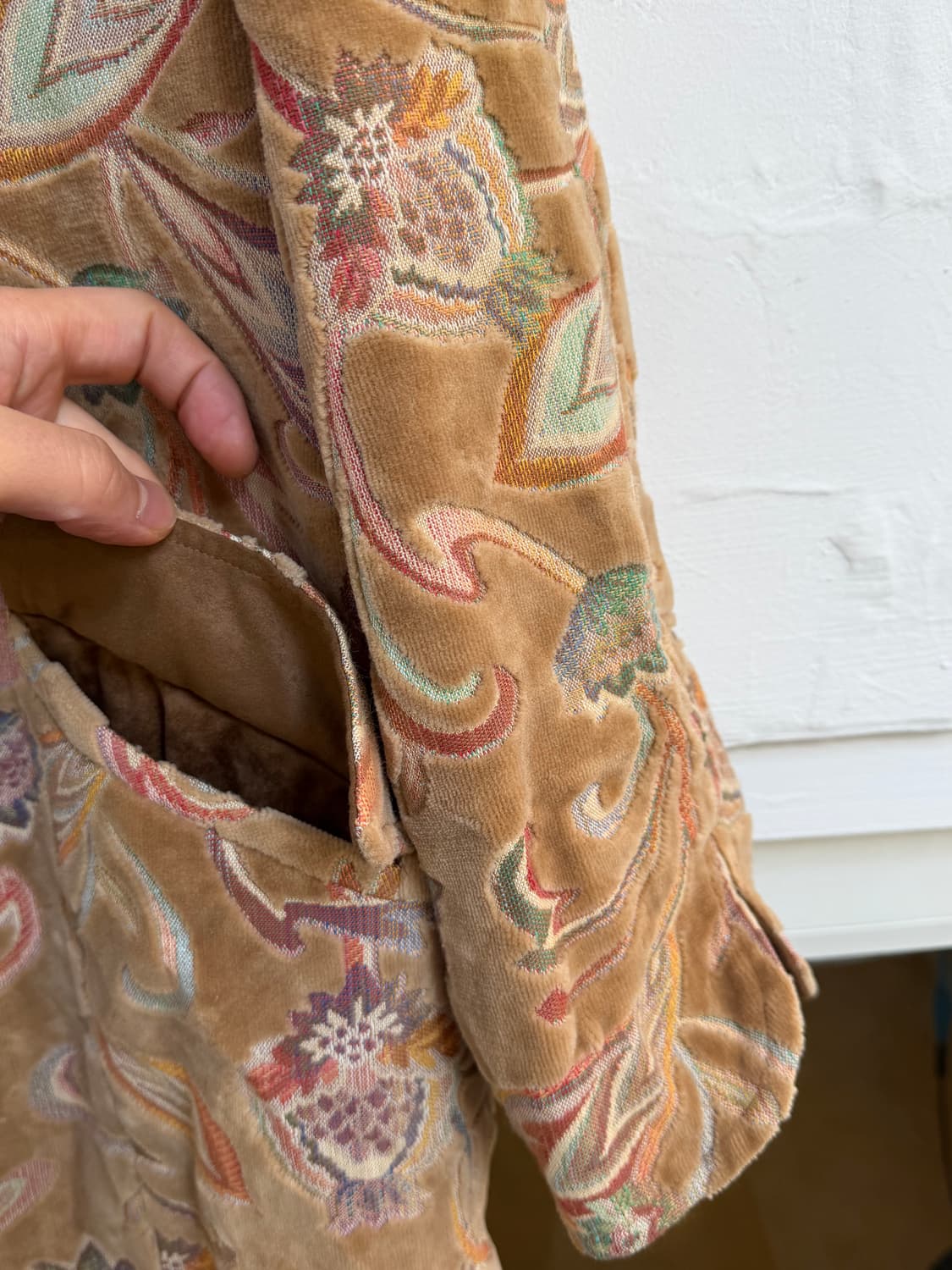 Franca V Paoloni 플로럴 자카드 자켓 46 상품이미지4