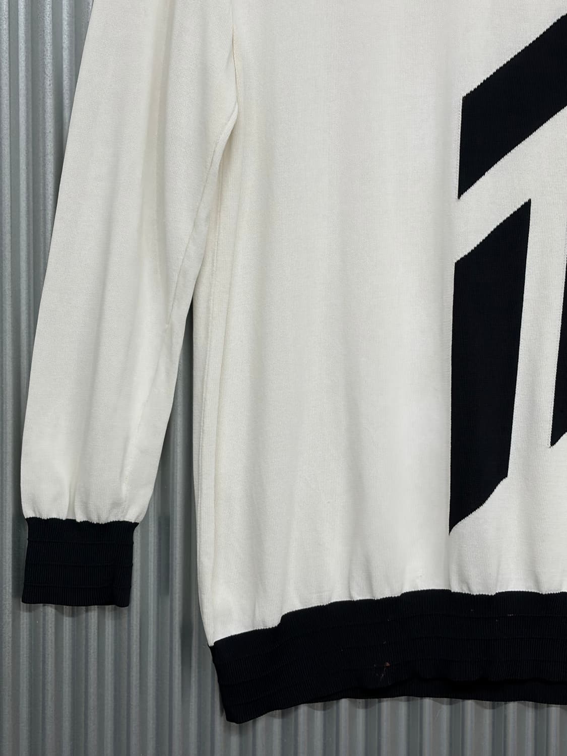 [XL] PXG 파슨스 익스트림 골프 빅로고 인타샤 크루넥 니트 4.9 상품이미지4
