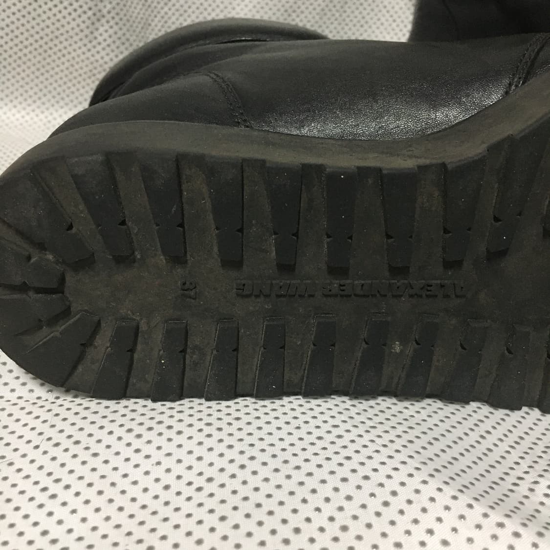 Alexander Wang black leather boots 상품이미지6