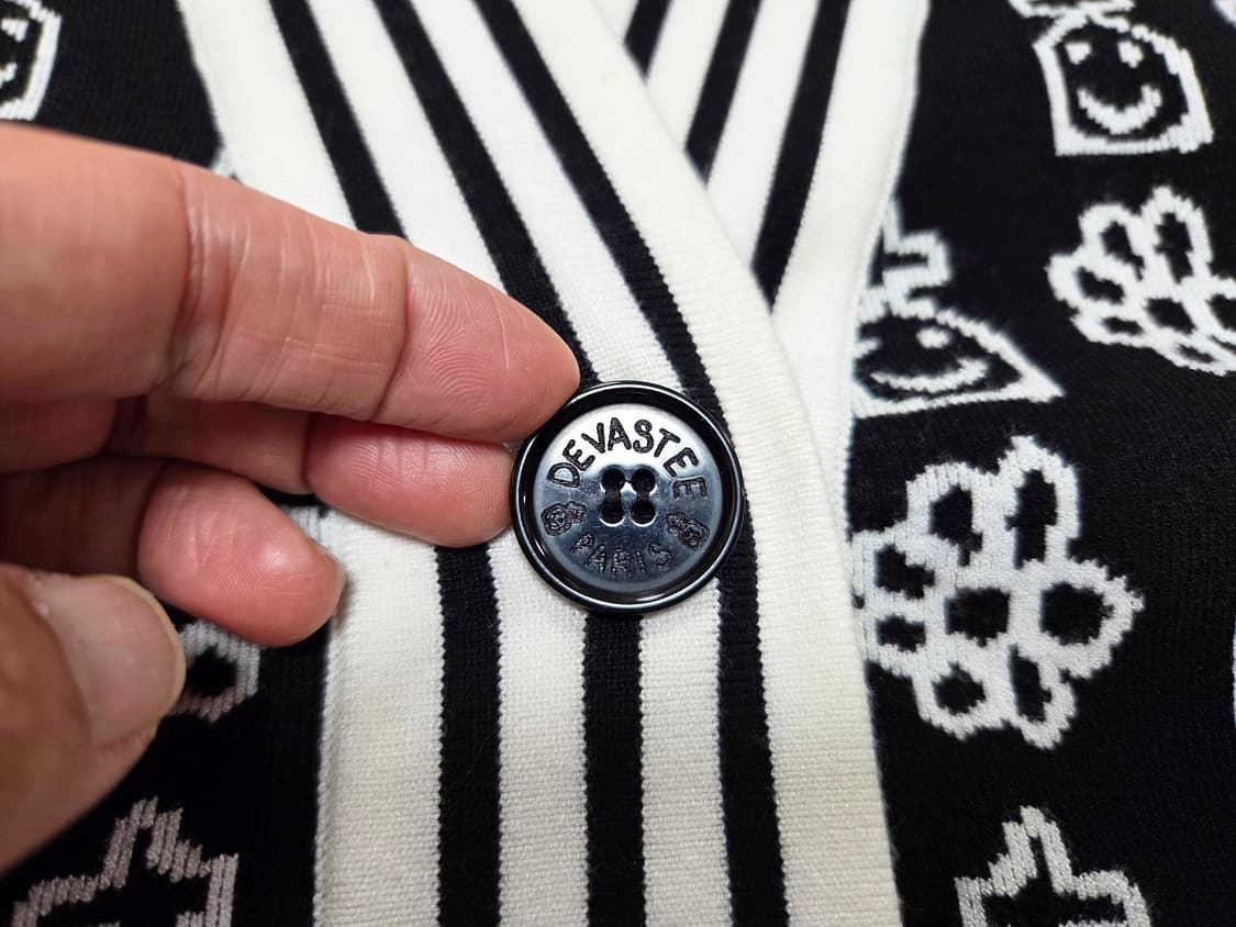 데바스테(DEVASTEE) 그래픽가디건 프리사이즈 상품이미지4