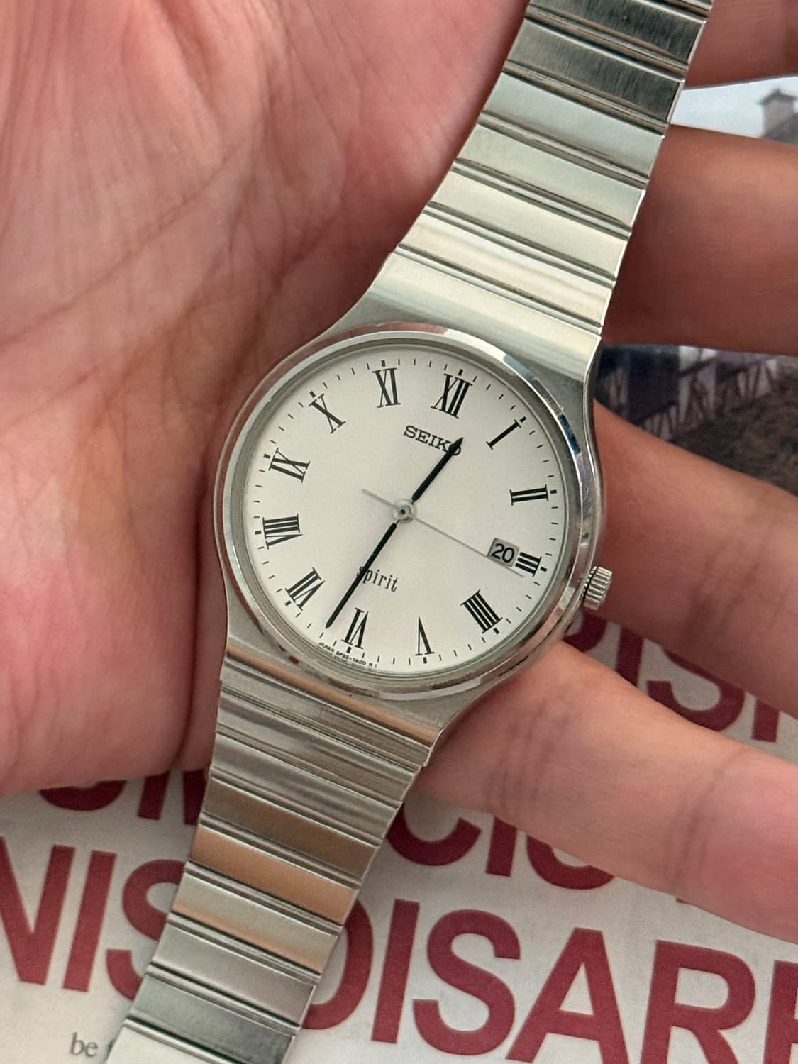 Seiko 세이코 Sprit 로만 인덱스 데이트  상품이미지3