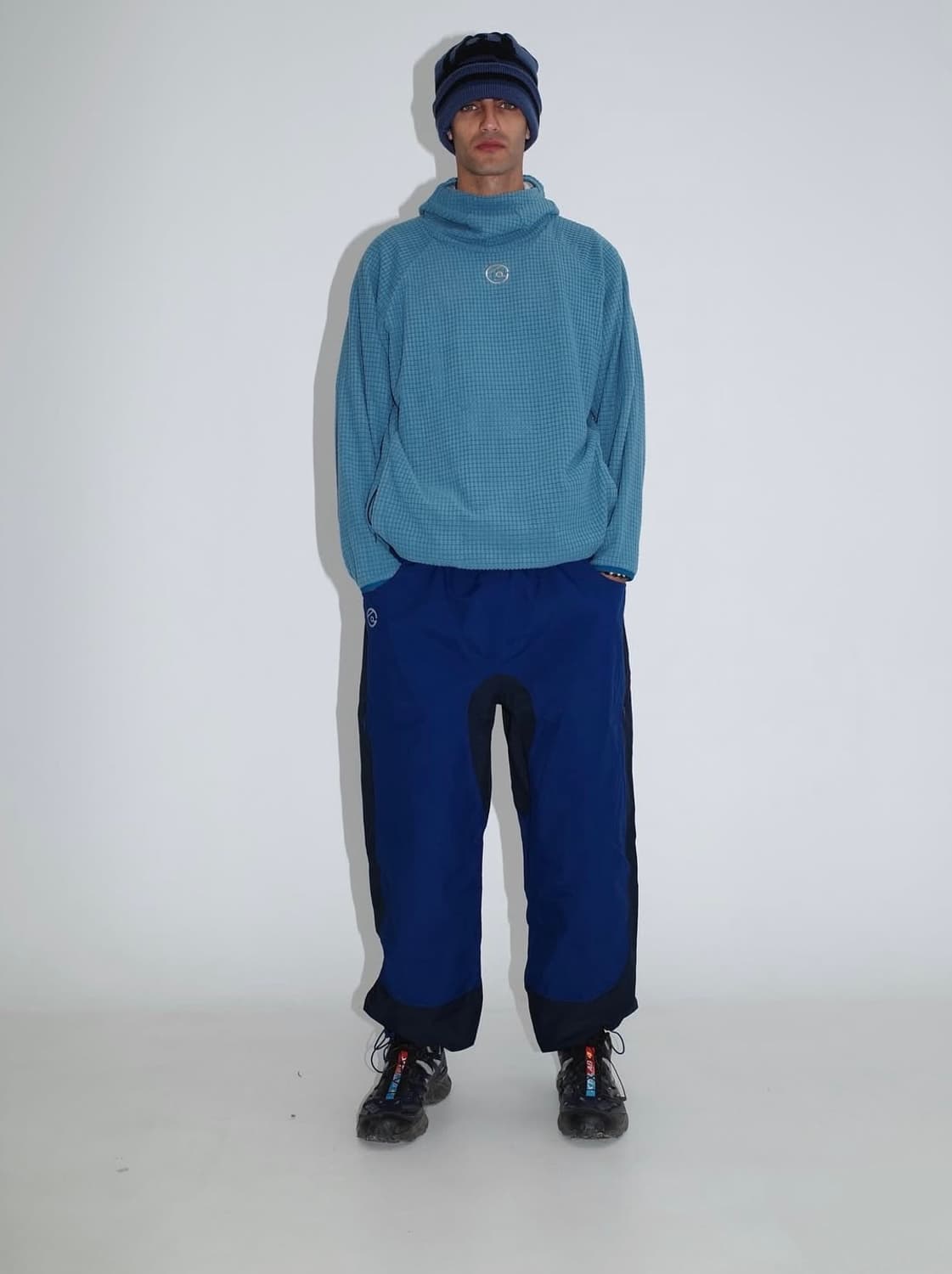 더왈드 Waffle Balaclava Hoodie Msize 상품이미지1