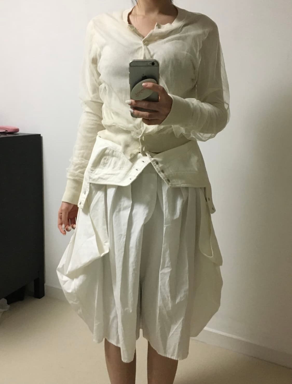 ACNE STUDIOS Chiffon Cardigan 아크네 쉬폰 가디건 상품이미지2