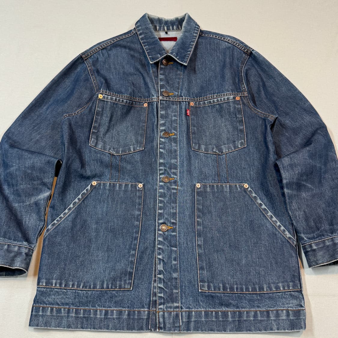 M) 리바이스 워크웨어 초어자켓 데님 청 자켓 상품이미지2