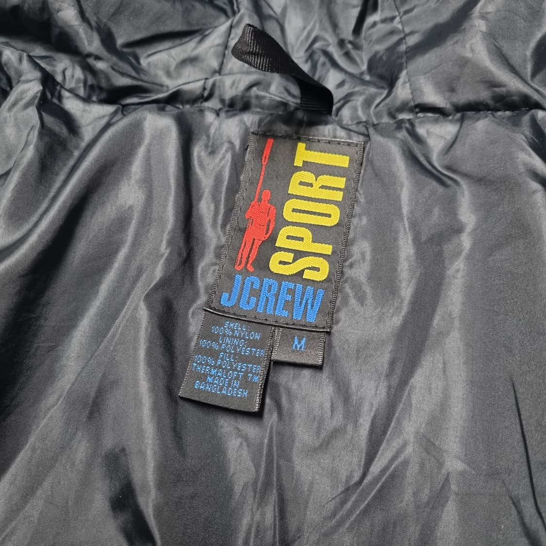 90S VINTAGE J.CREW SPORT 패디드 자켓 - M 상품이미지9