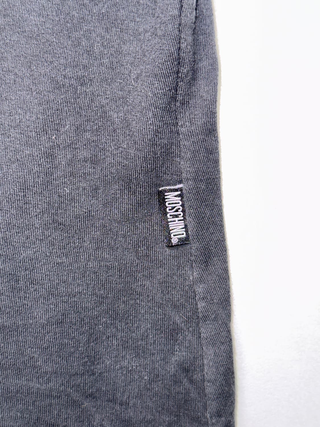 MOSCHINO jeans black 언발 오프숄더 슬리브리스 상품이미지7