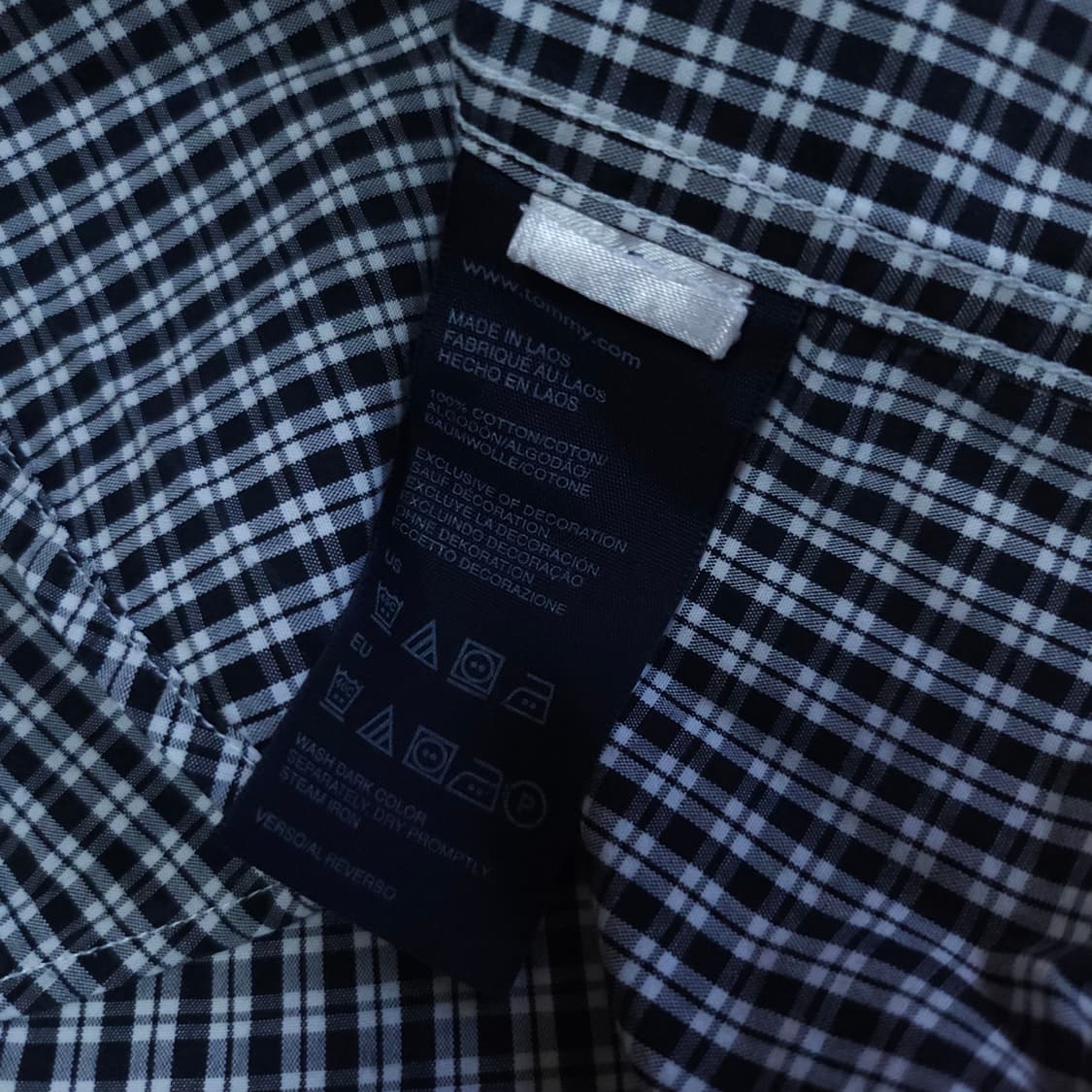 타미힐피거 반팔체크남방셔츠 100-105 상품이미지8