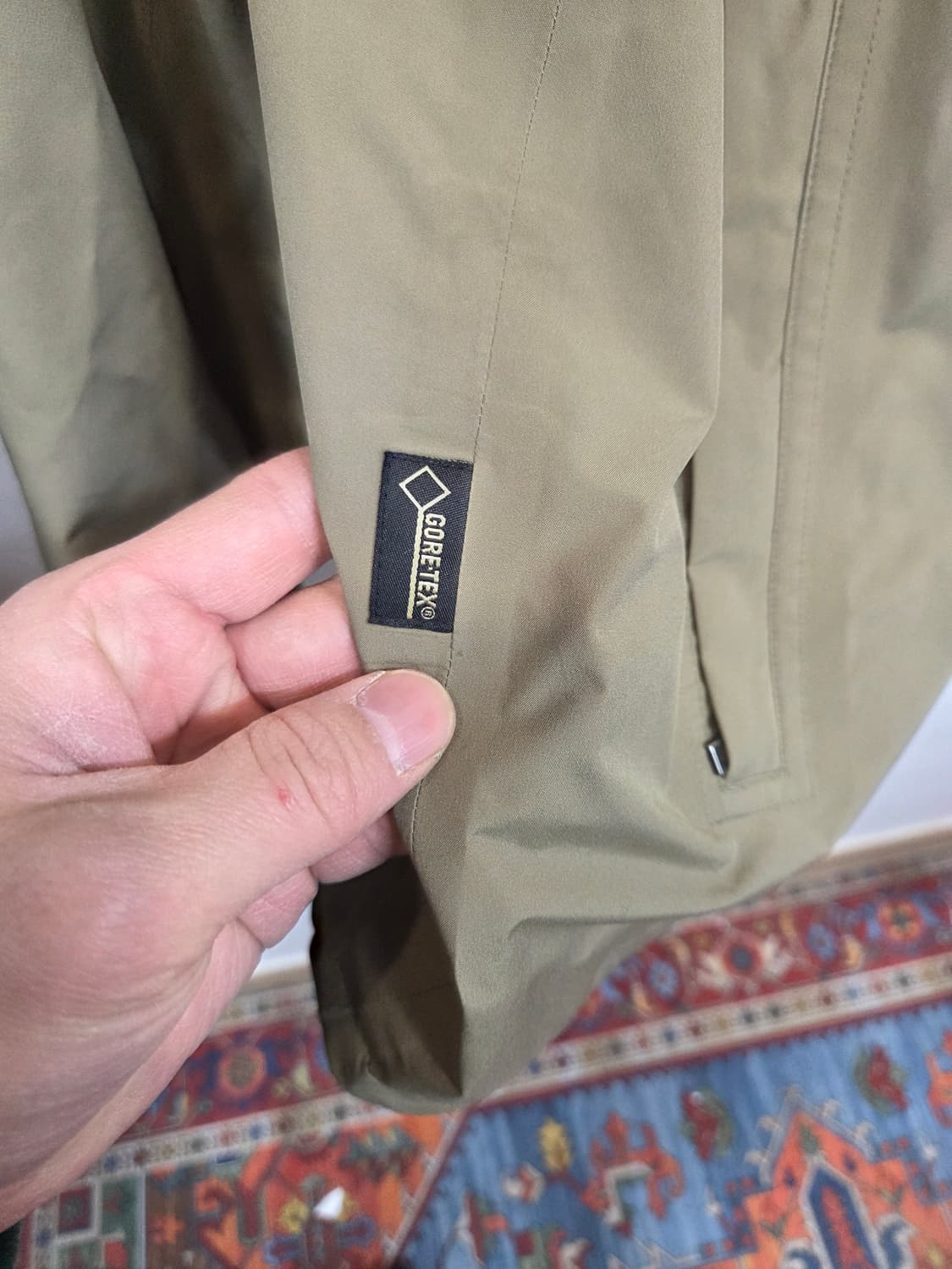 코오롱스포츠 고어텍스 자켓 115 올리브카키  상품이미지6