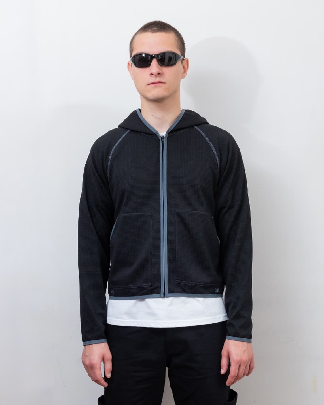 파버 (fabeur) comfy zip-up jersey black 상품이미지5