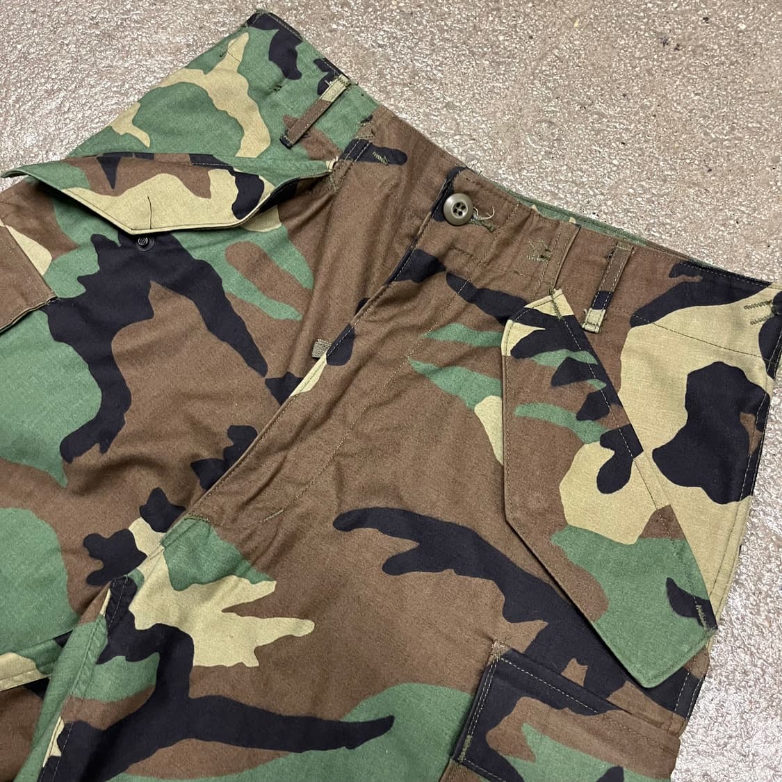 80s M-65 우드랜드 쇼츠 (~31“) 상품이미지4