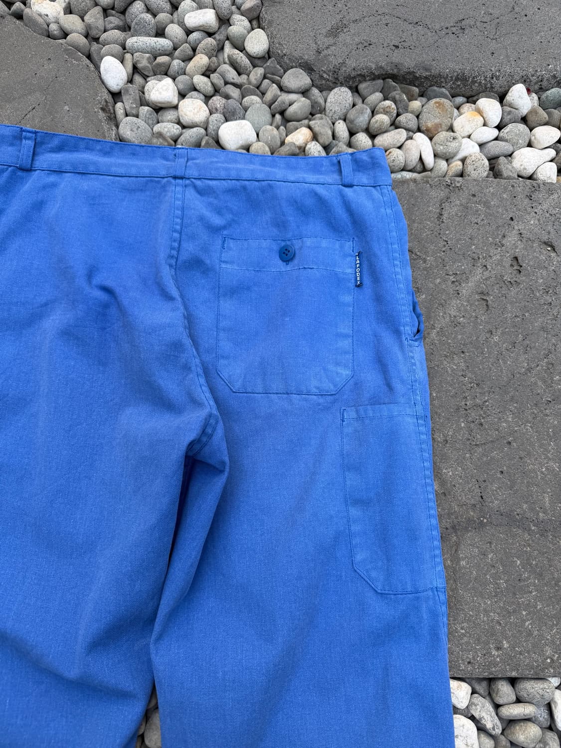 1980s LAFODEX VINTAGE WASHED 프렌치워크팬츠 상품이미지10