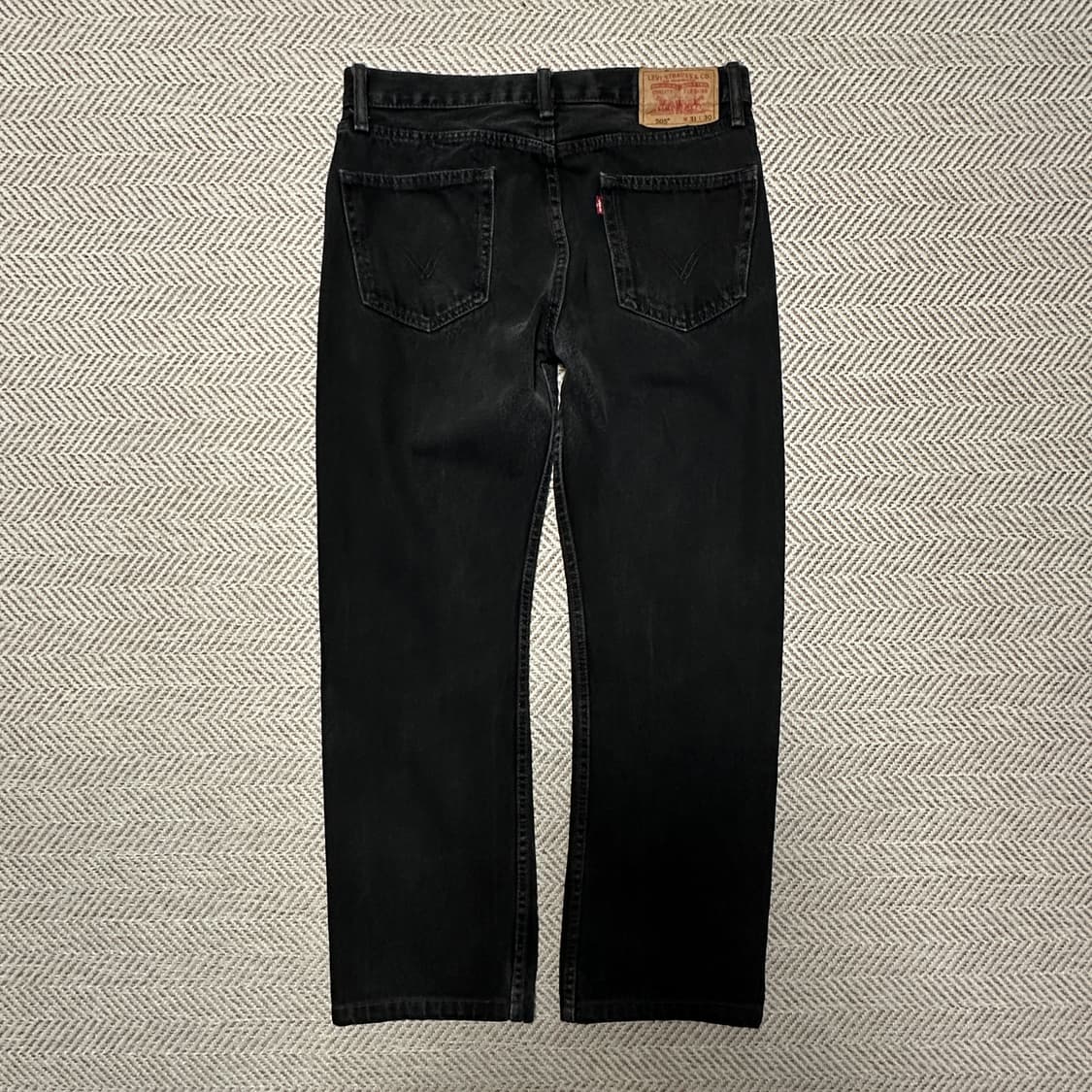 LEVI'S 505 black denim pants 상품이미지2