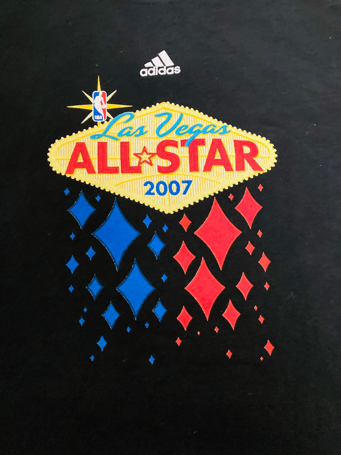 [L] 아디다스 2007 NBA 라스베가스 올스타전 티셔츠 상품이미지2
