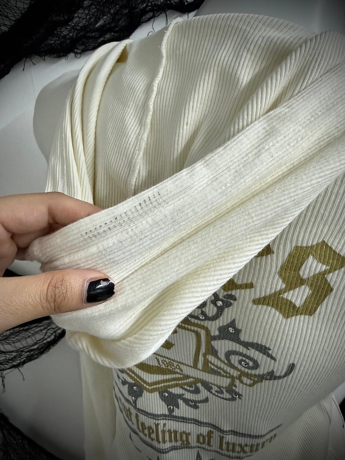 00s glitter printing hood zipup 상품이미지2
