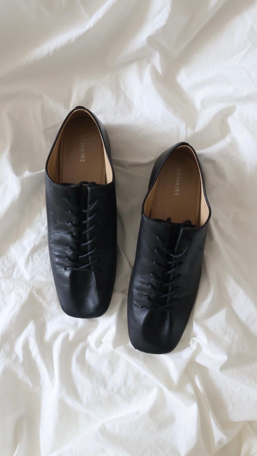 Lemaire 르메르 더비슈즈 블랙 38 상품이미지1