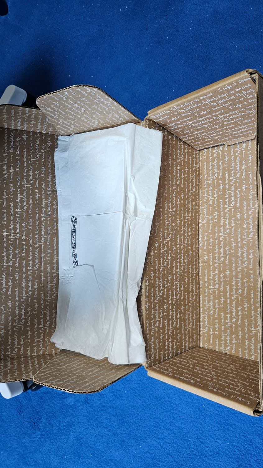 Chrome Hearts 롤링스톤즈 화이트 블루 후디 XXL 상품이미지4