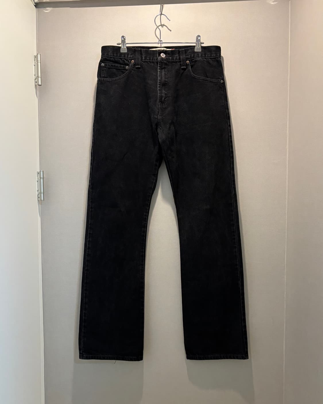 (33x34) 리바이스 517 흑청 부츠컷 데님팬츠 상품이미지1