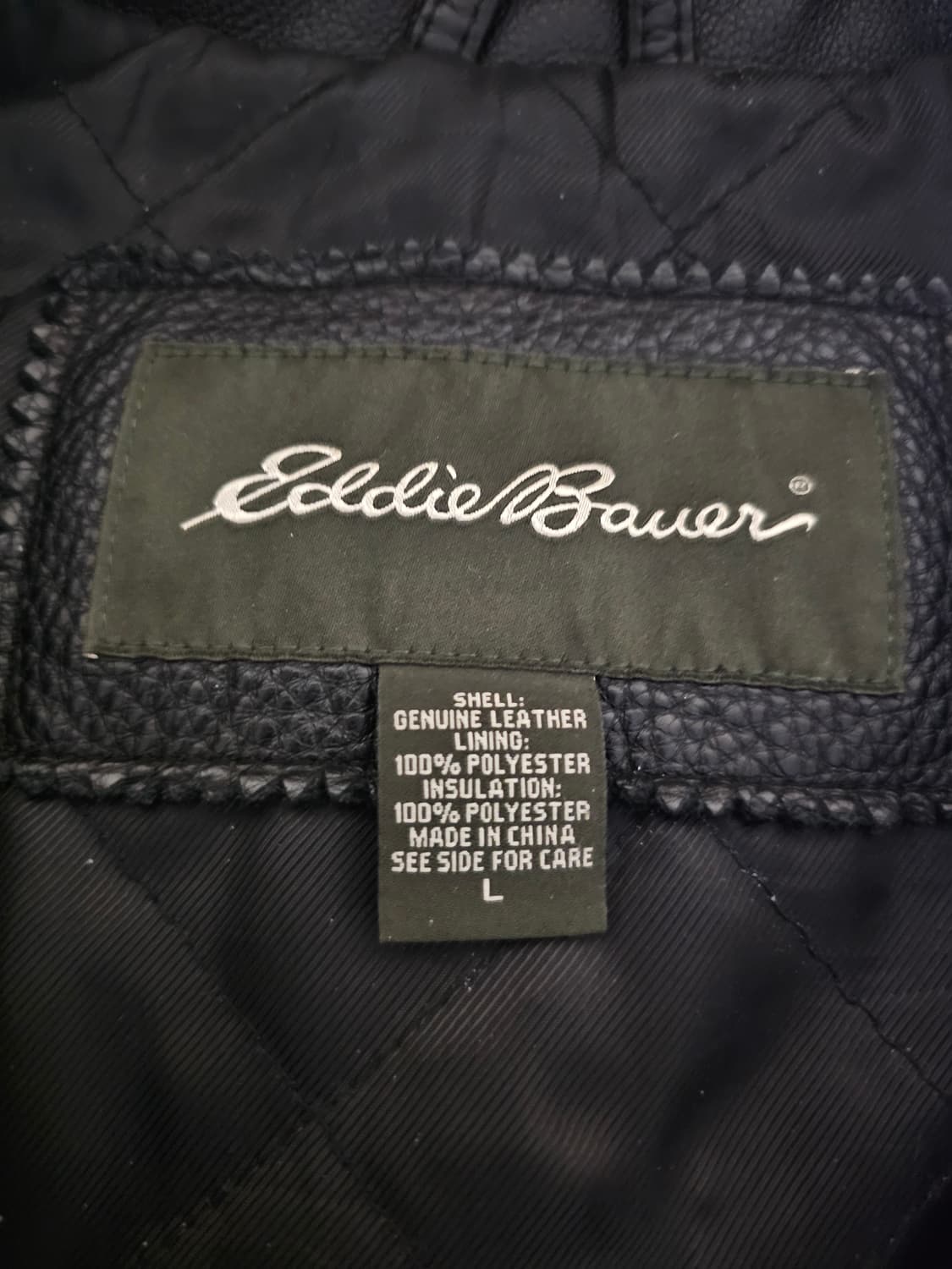 에디바우어 가죽 카코트 BLACK_L 상품이미지3