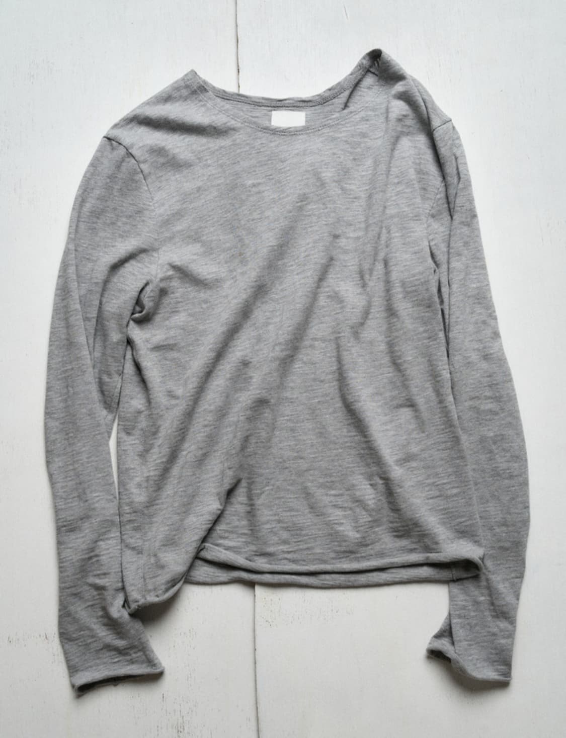 모노프리베 Textured Roll Long Sleeve 상품이미지1
