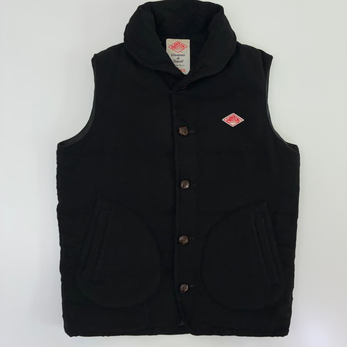 DANTON x BEAMS  단톤 빔스 콜라보 울 다운 베스트 상품이미지1