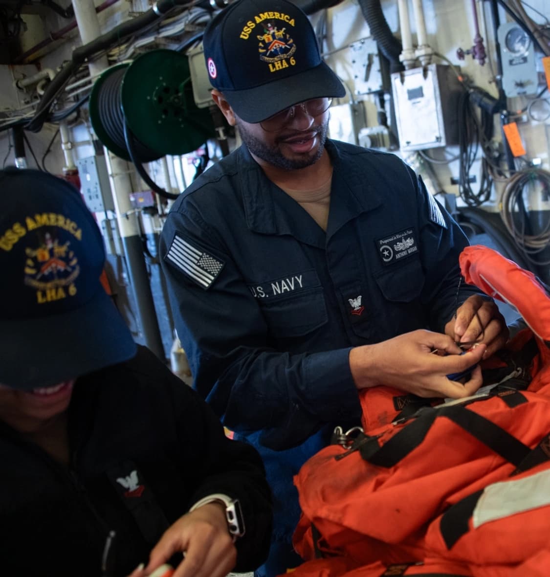 🇺🇸US 해군 모자 USS AMERICA LHA6 상품이미지7