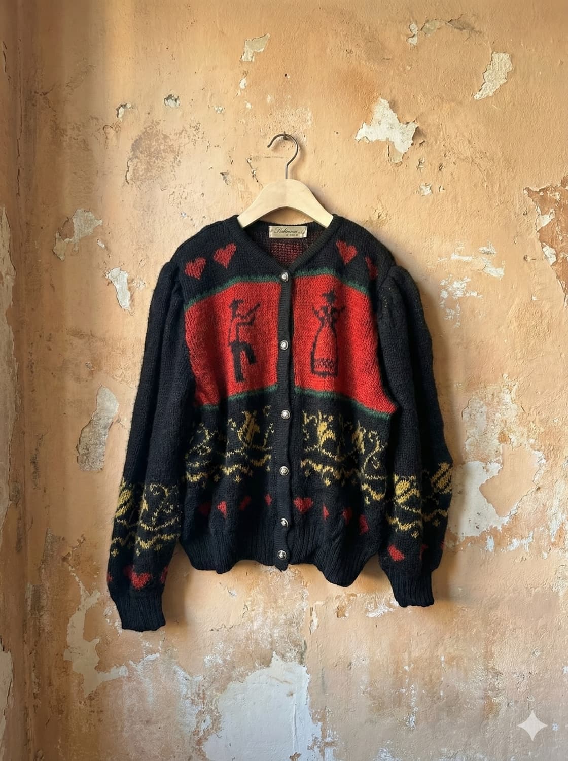 Sabrina by James P.' 티롤 빈티지 가디건 상품이미지1