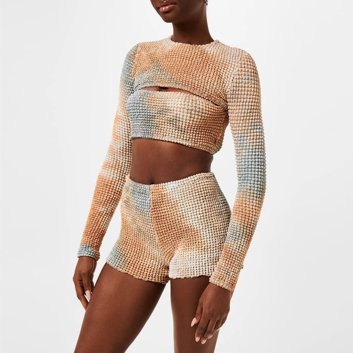 오프화이트 23 타이다이 컷아웃 티셔츠 상품이미지1