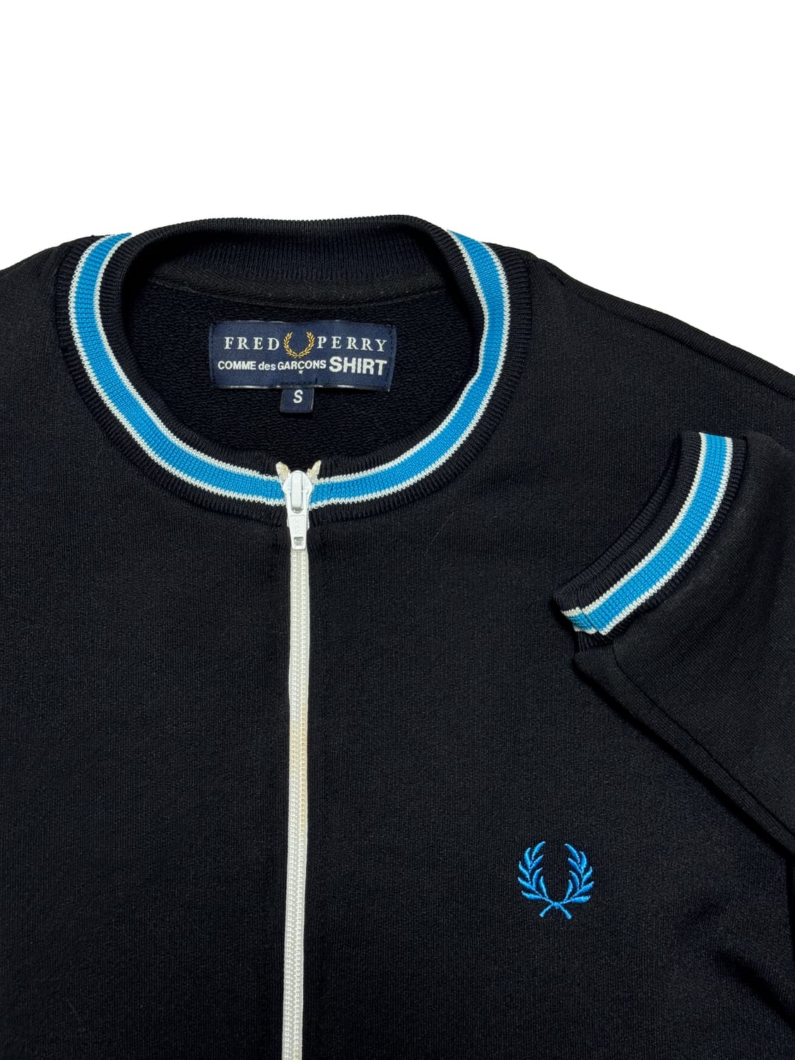 13SS 프레드페리 X 꼼데가르송 U넥 트랙자켓 상품이미지2