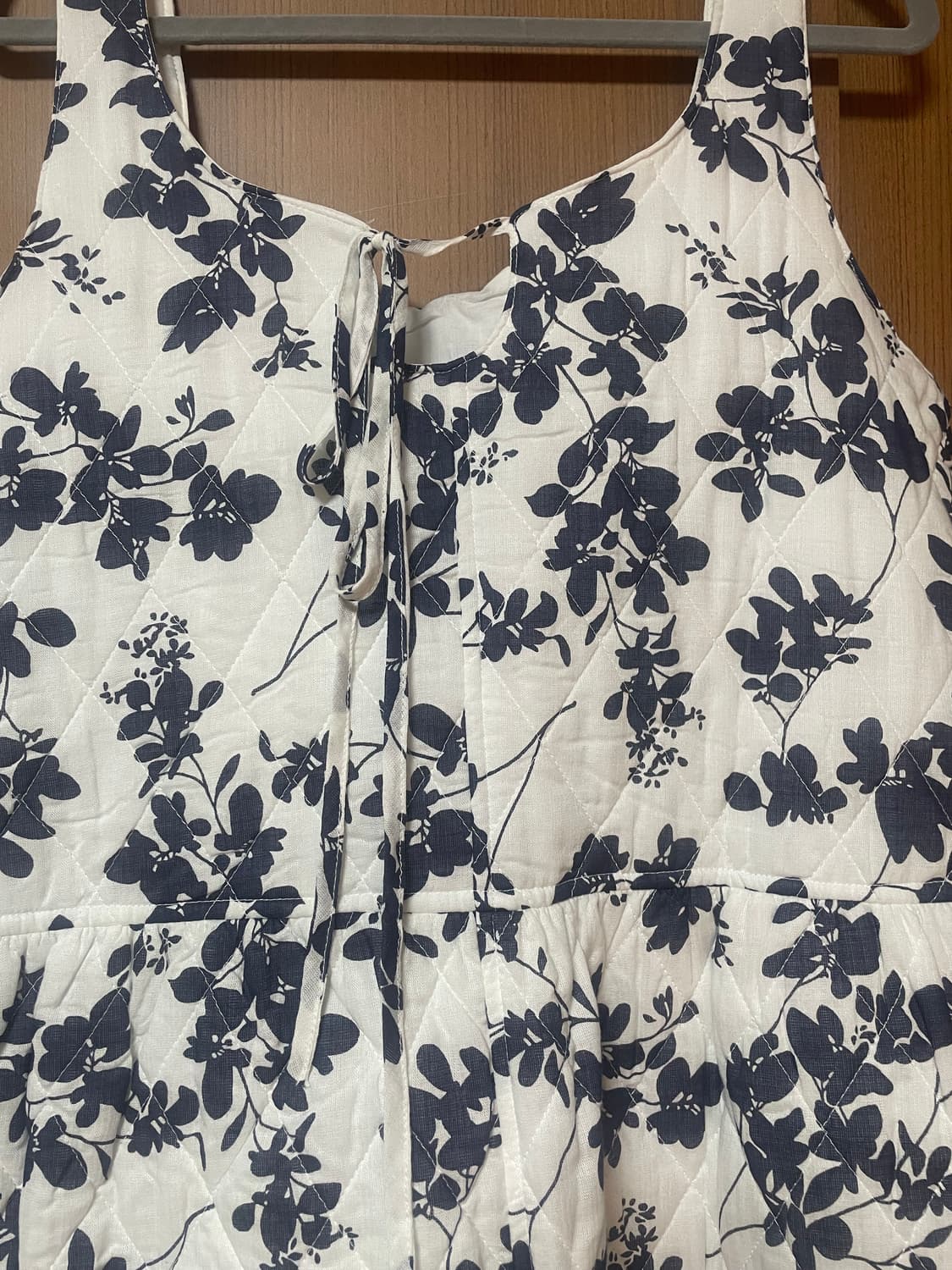 스타일난다 플라워 퀼팅 나시원피스 - 새상품  상품이미지5