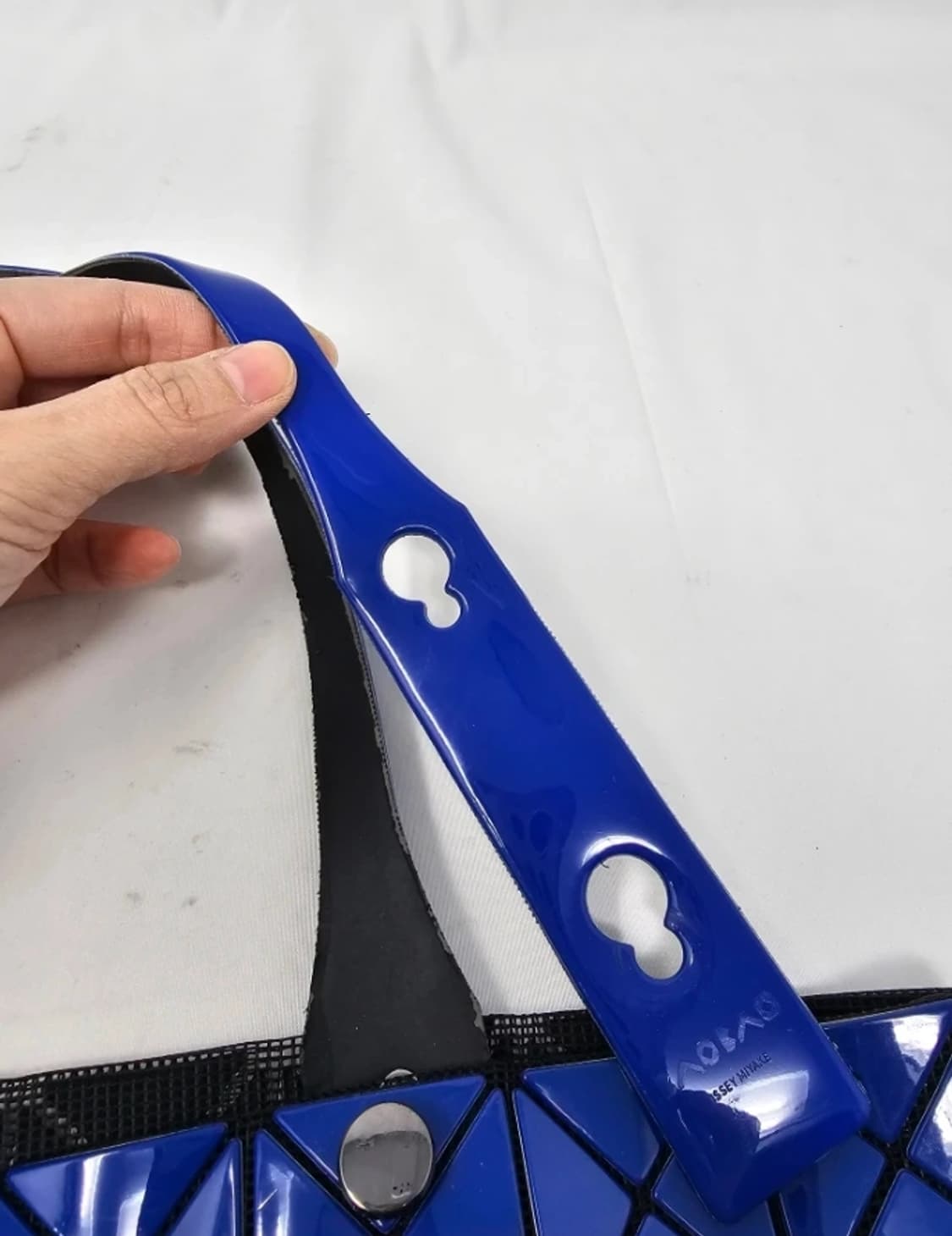 바오바오 이세이 미야케 블루 토트백 상품이미지4