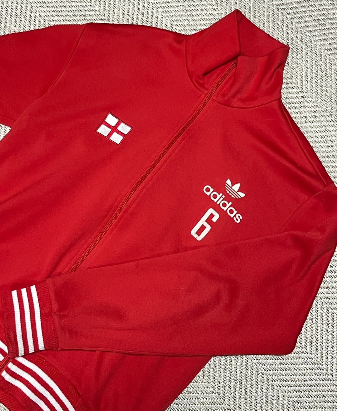 공용 아디다스 오버핏 잉글랜드 져지 트랙탑 95 파이어버드 상품이미지7