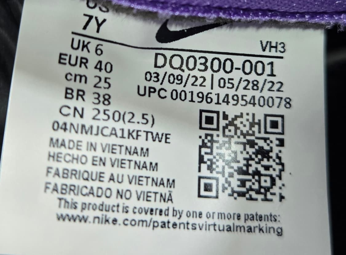 나이키 250mm- 에어포스 1  월드 챔프 블랙 아이론 그레이   상품이미지7