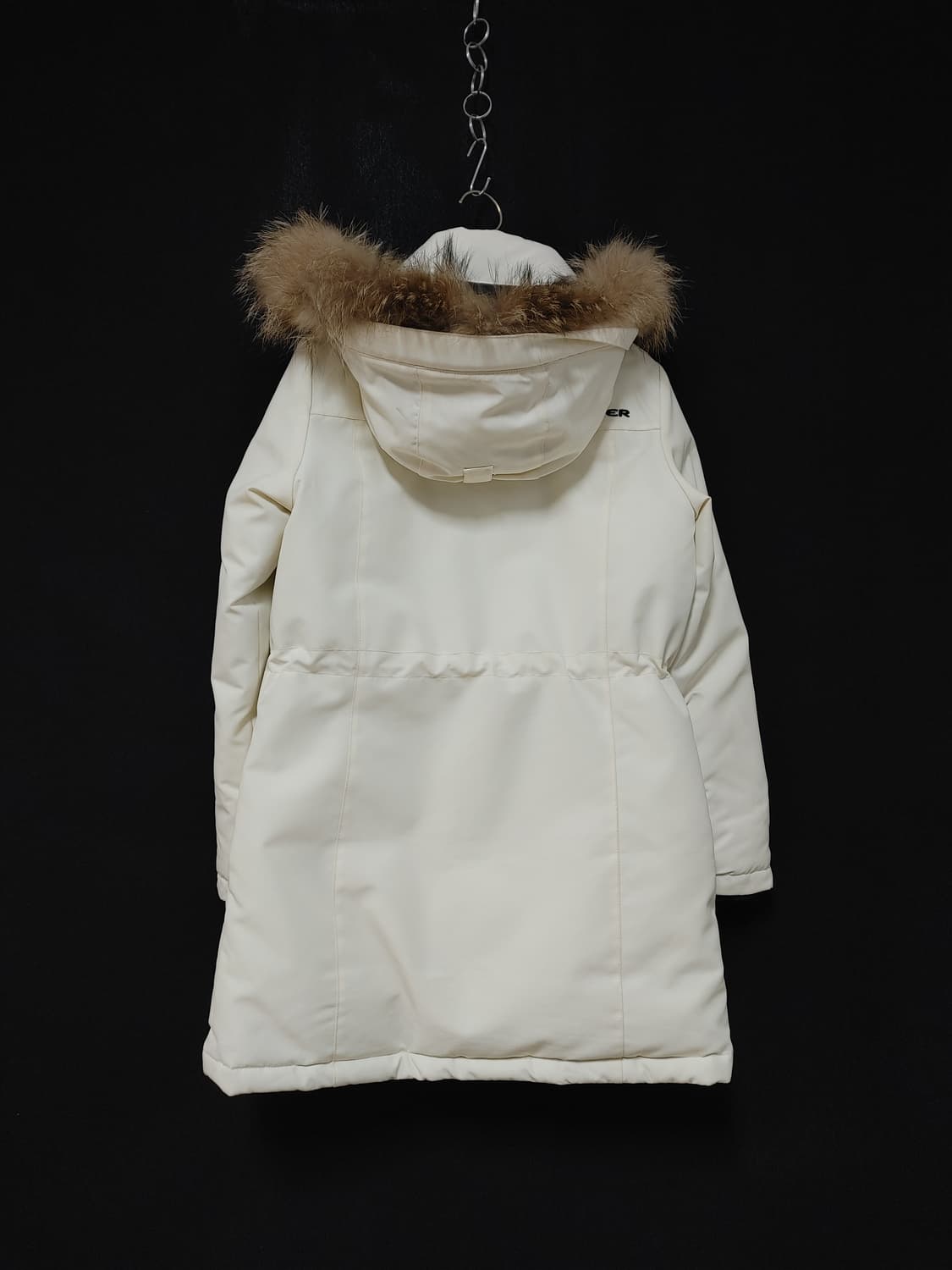 EiDER 아이더 여성 아이보리 거위털 후드 패딩 상품이미지2