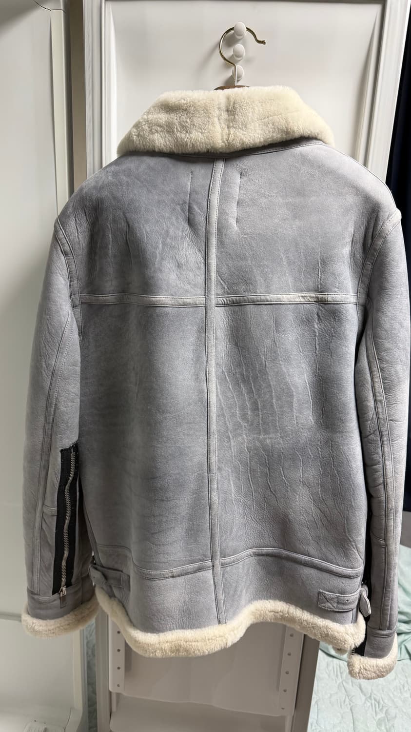 엘리엇에밀 양가죽무스탕 상품이미지2