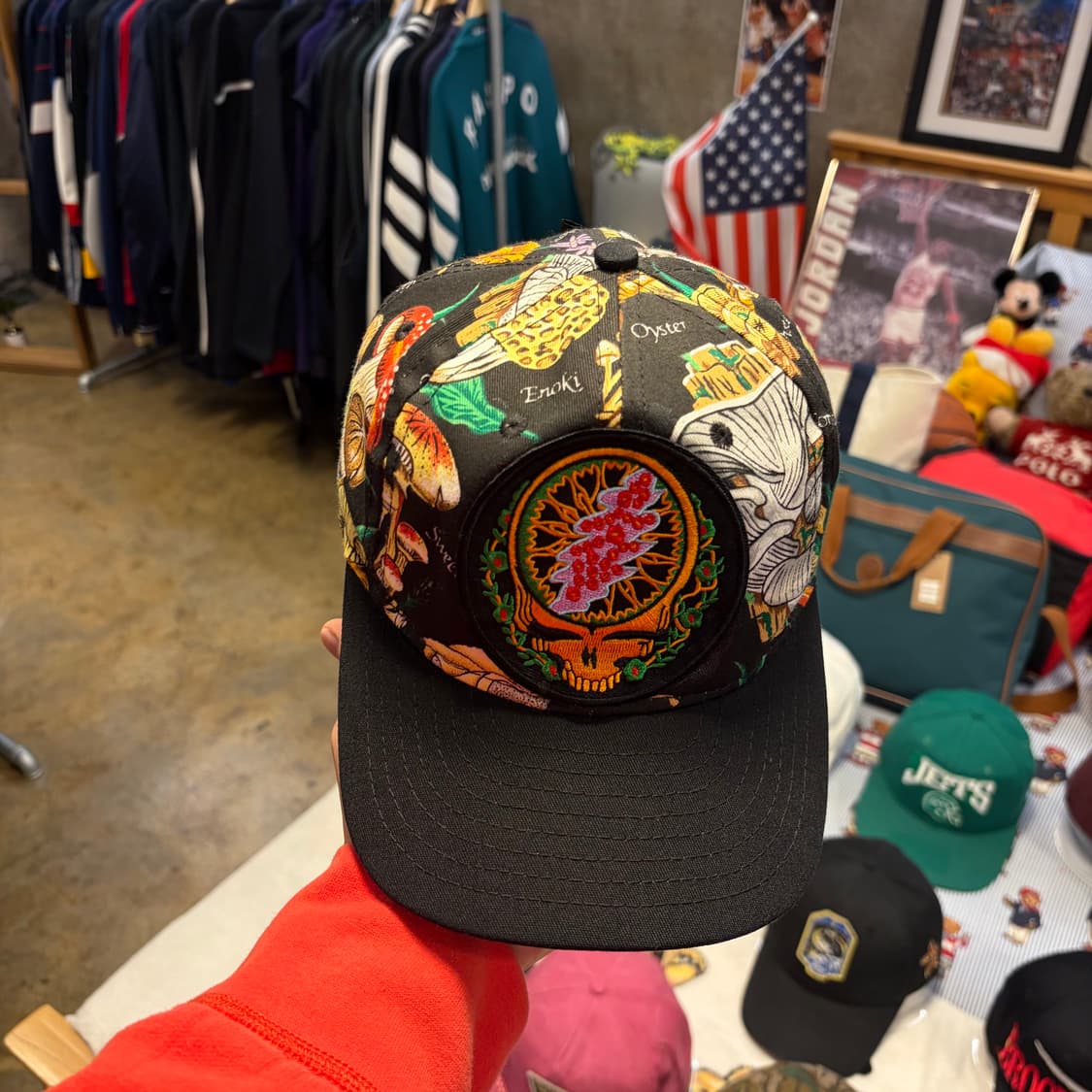 90s USA 빈티지 그레이트풀데드 트러커 볼캡 야구모자 모자 상품이미지2