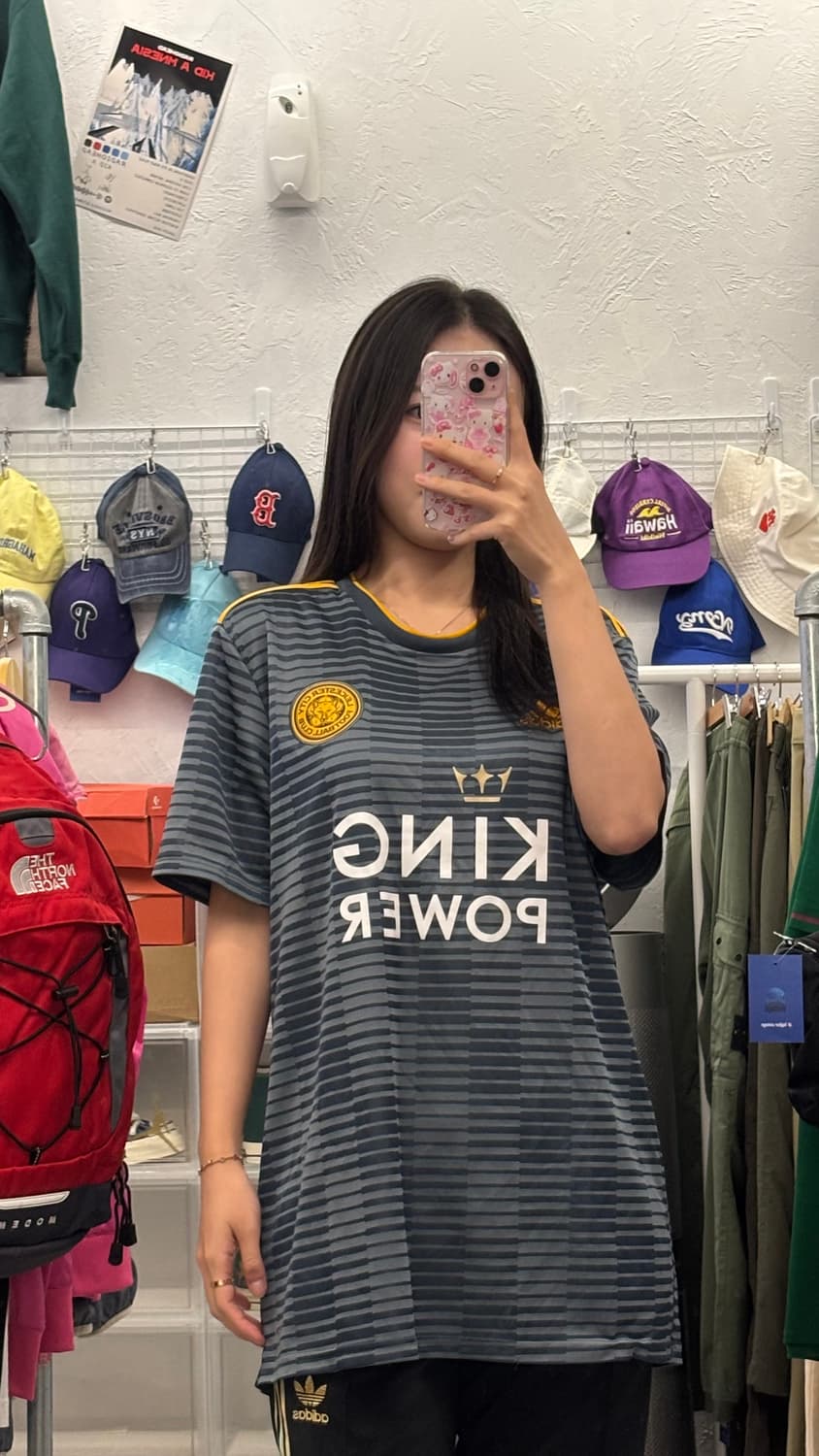 아디다스 레스터시티 18/19 시즌 어웨이 유니폼 L 상품이미지1