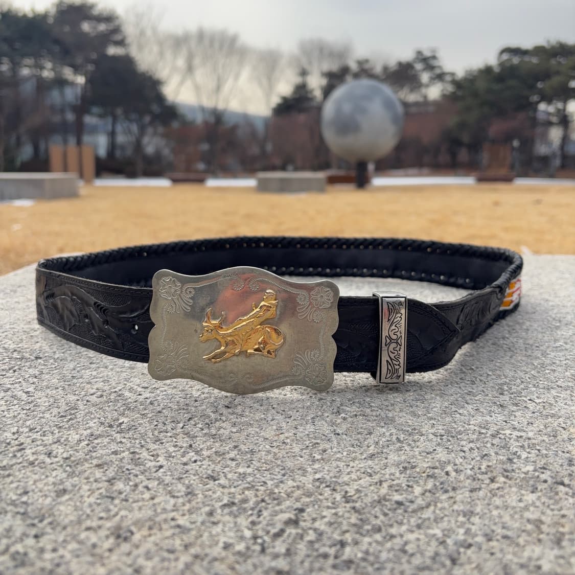 불 라이더 모티브 웨스턴 버클 상품이미지5