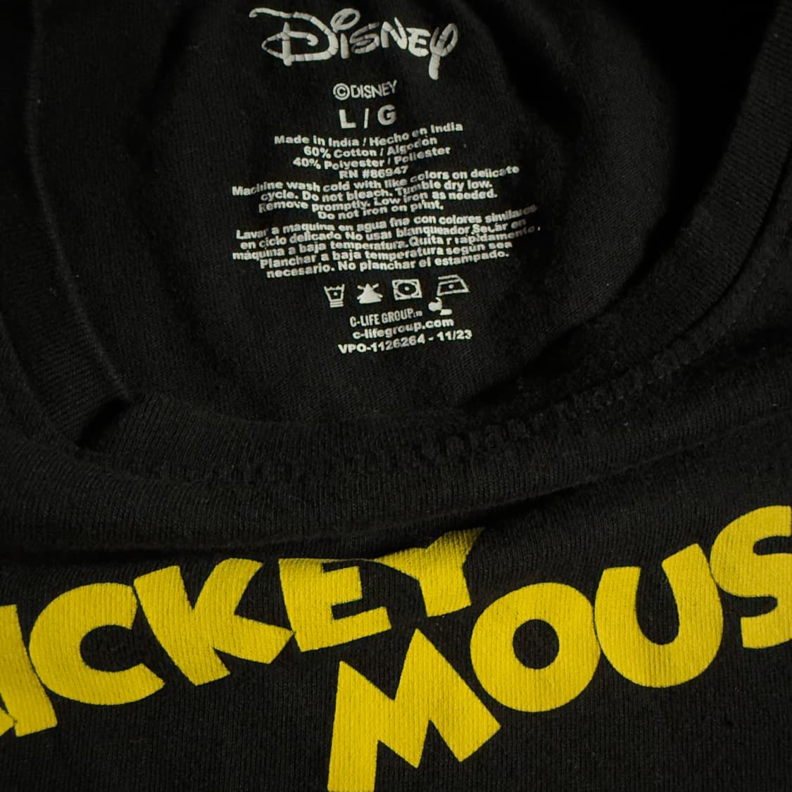 빈티지 디즈니 미키마우스 티셔츠 상품이미지2