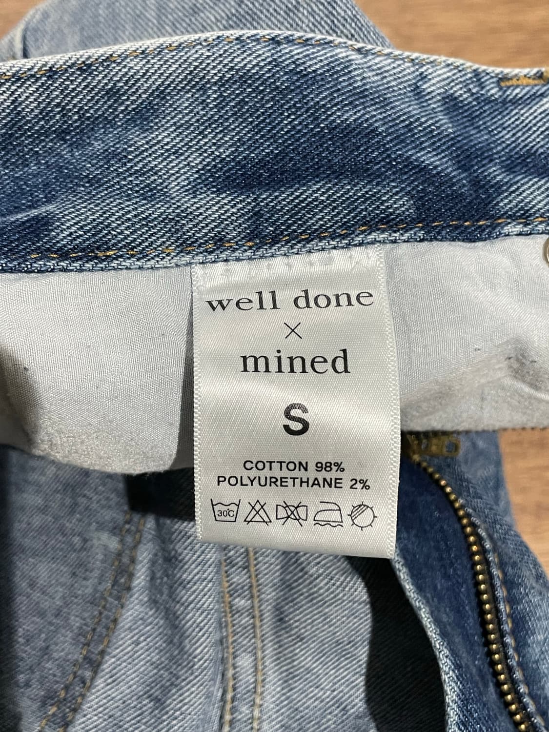 well done x mined 데님 팬츠 상품이미지10