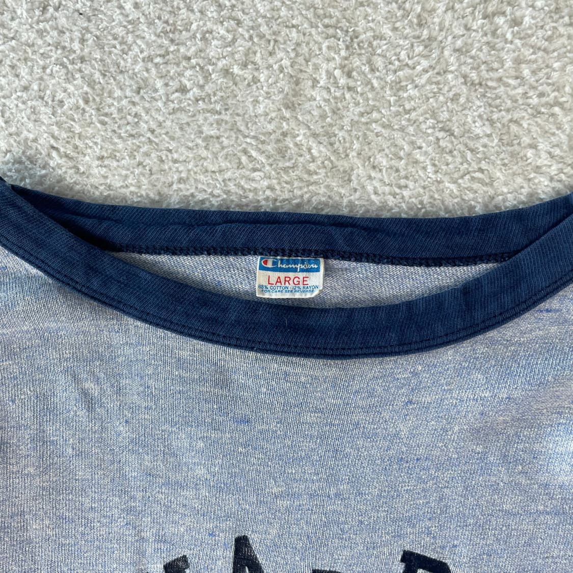70s 챔피온 트리코 태그 링거 반팔 티셔츠 상품이미지3