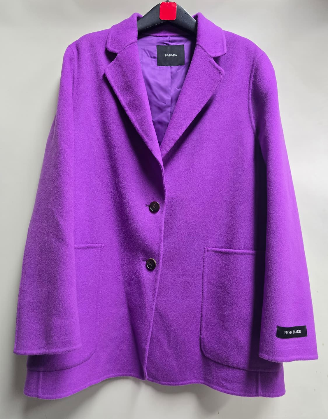 바바라 핸드메이드 울.케시미어 자켓 M 상품이미지1