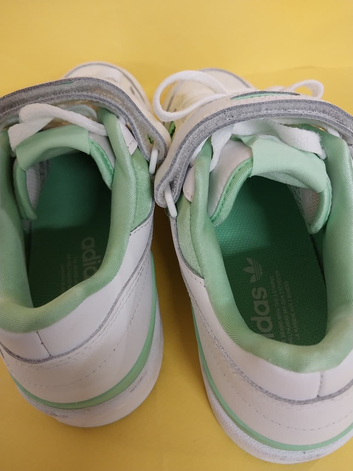 여성 아디다스 포럼 로우 클라우드 화이트 글로리 민트 운동화 (245) 상품이미지6