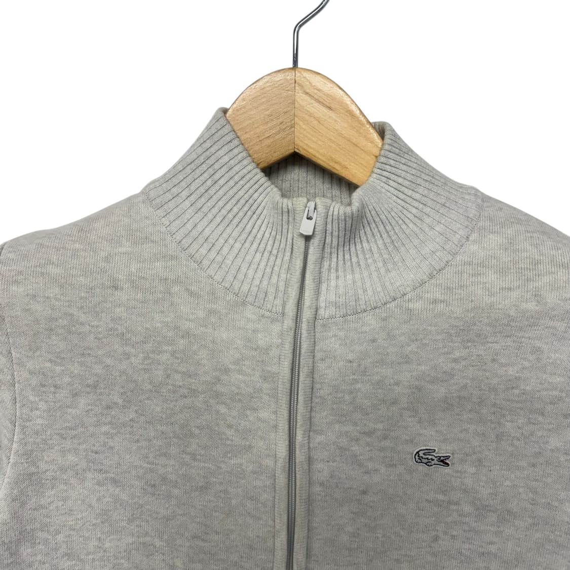 라코스테 로고 스웻 집업 상품이미지2