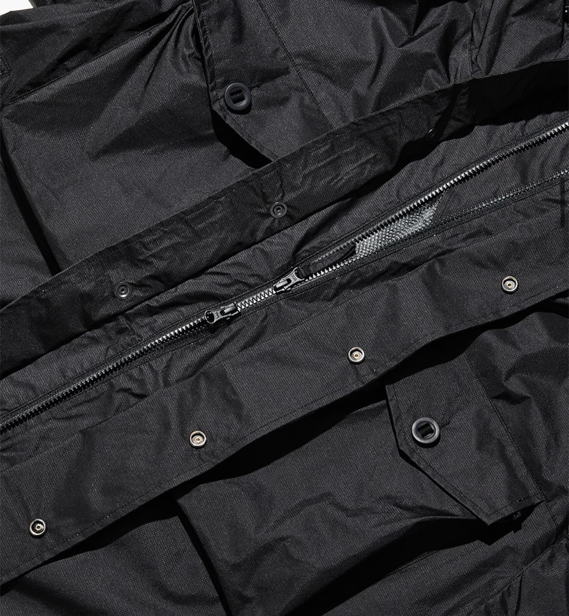 아웃스탠딩 립스탑 3레이어 컴뱃 포켓파카(블랙/올리브) 상품이미지5