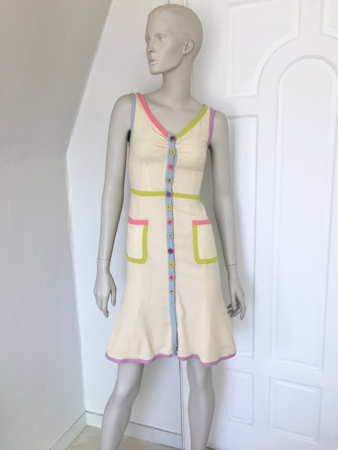 Moschino Colorful  Button Detail Dress 상품이미지1