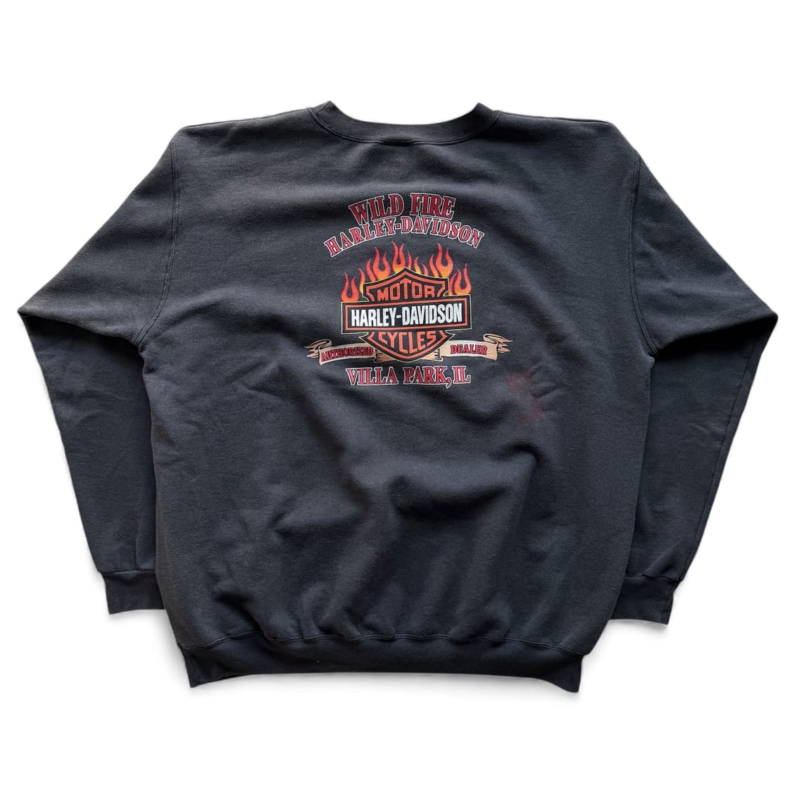 00s 할리 데이비슨 모터사이클 이글 스웻셔츠 상품이미지2